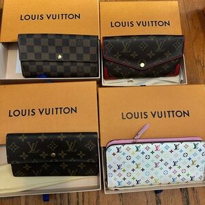 All authentic LV wallet